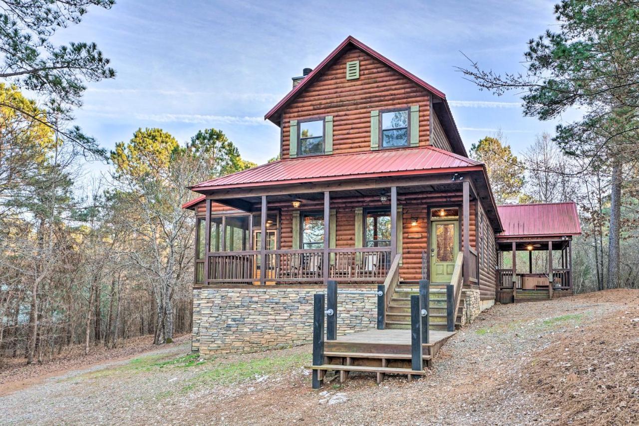 Broken Bow Cabin With Deck, Hot Tub And Fire Pit! المظهر الخارجي الصورة